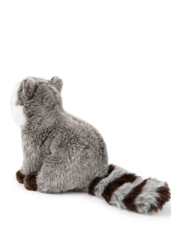 WWF Knuffel Raccoon Black White 23 cm