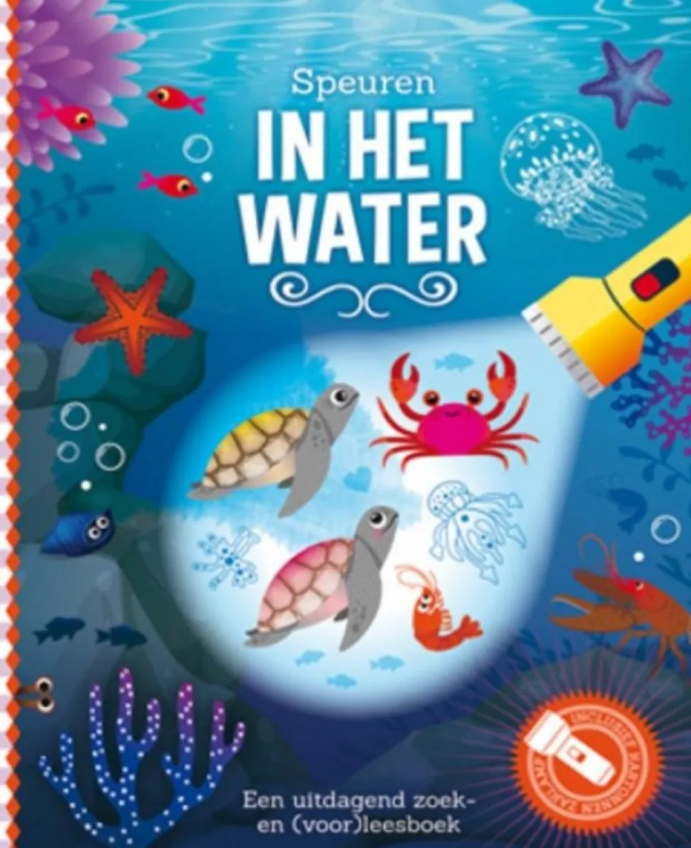 De Lantaarn Zaklampboek Speuren in het water