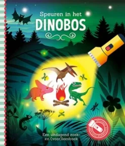 De Lantaarn Zaklampboek Speuren in het dinobos