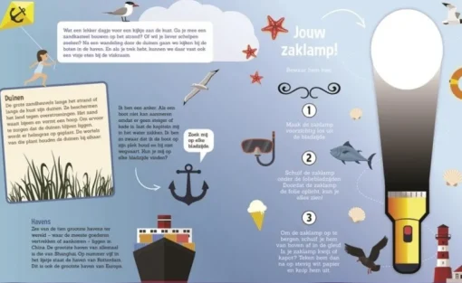 De Lantaarn Zaklampboek Speuren langs de kust