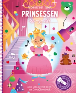 De Lantaarn Zaklampboek Speuren met prinsessen