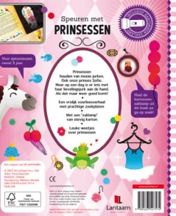 De Lantaarn Zaklampboek Speuren met prinsessen