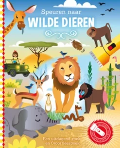 De Lantaarn Zaklampboek Speuren naar wilde dieren