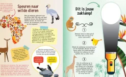 De Lantaarn Zaklampboek Speuren naar wilde dieren