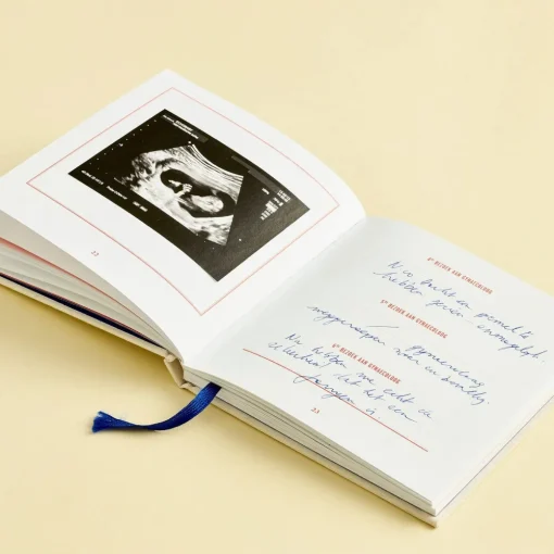 Houtendiershop Zwangerschapsboek Invulboek 9 Maanden voor Baby en Mama
